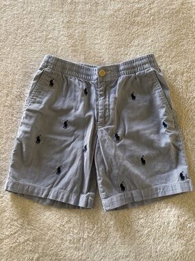 Polo Ralph Lauren Seersucker Embroidered Shorts